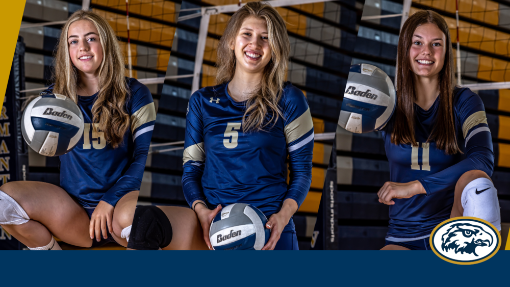 Three Hawks Selected to AllStar Volleyball Game Athletics & Activities