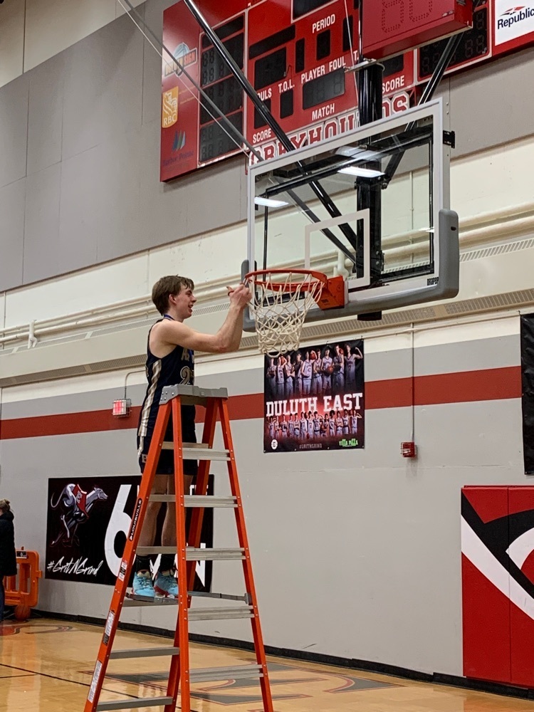 cutting down the net 